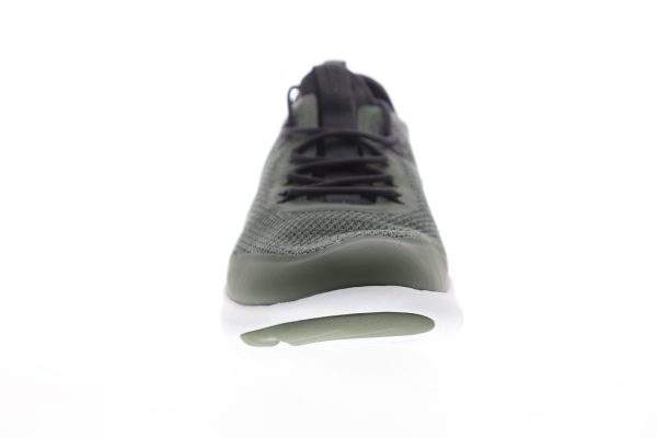 Geox U Nebula X Mens Green Mesh Low Top Lace Up Euro Sneakers Shoes Discount - Image 3