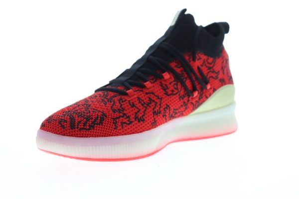 Puma Clyde Court London Calling 19302101 Mens Red Mesh Athletic Basketball Shoes Online Sale - Image 4