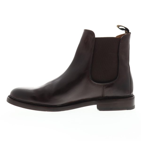 Frye Jones Chelsea 86990 Mens Brown Leather Slip On Boots Online Hot Sale - Image 5