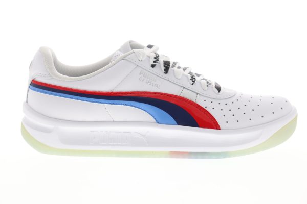 Puma BMW MMS GV Special 1 33999301 Mens White Leather Motorsport Sneakers Shoes Hot on Sale