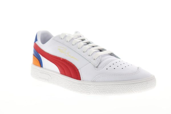 Puma Ralph Sampson LO Primary 37221001 Mens White Lifestyle Sneakers Shoes Supply - Image 2