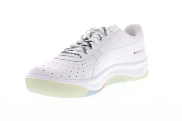 Puma BMW MMS GV Special 1 33999301 Mens White Leather Motorsport Sneakers Shoes Hot on Sale - Image 4