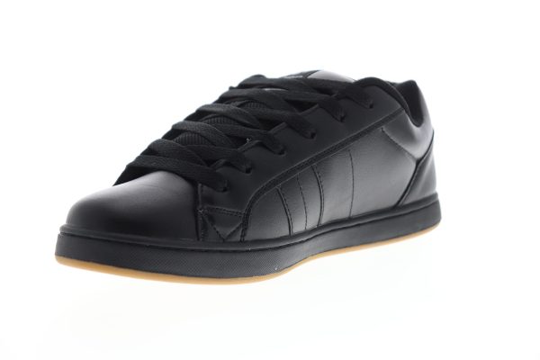Osiris Loot 1282 115 Mens Black Leather Skate Inspired Sneakers Shoes Hot on Sale - Image 4