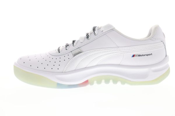 Puma BMW MMS GV Special 1 33999301 Mens White Leather Motorsport Sneakers Shoes Hot on Sale - Image 5