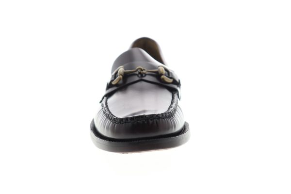 Sebago Classic Joe Citysides Mens Burgundy Loafers & Slip Ons Penny Shoes Online Hot Sale - Image 3