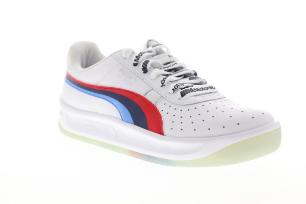 Puma BMW MMS GV Special 1 33999301 Mens White Leather Motorsport Sneakers Shoes Hot on Sale - Image 2