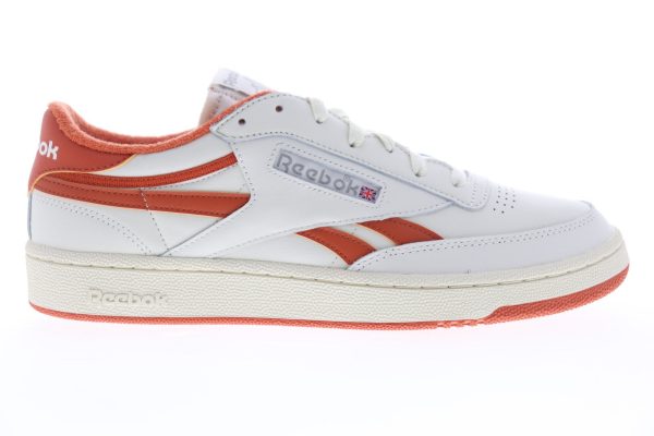 Reebok Club C Revenge MU DV7186 Mens White Leather Lifestyle Sneakers Shoes on Sale