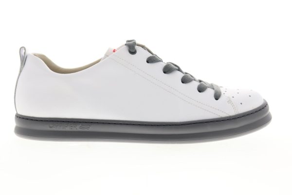Camper Runner K100226-001 Mens White Leather Lace Up Euro Sneakers Shoes Discount