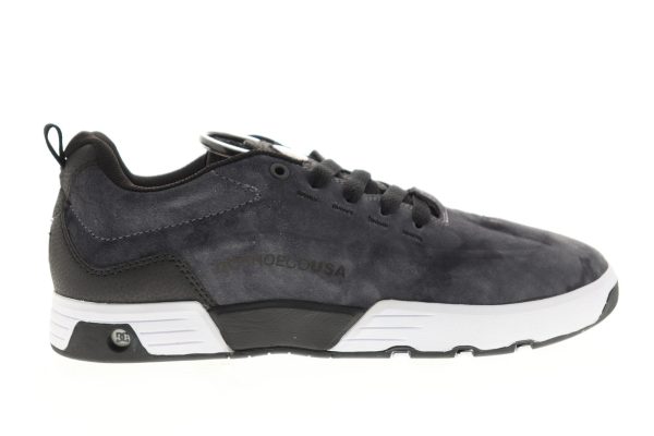 DC Legacy 98 Vac SE ADYS100555 Mens Black Suede Low Top Skate Sneakers Shoes Online now