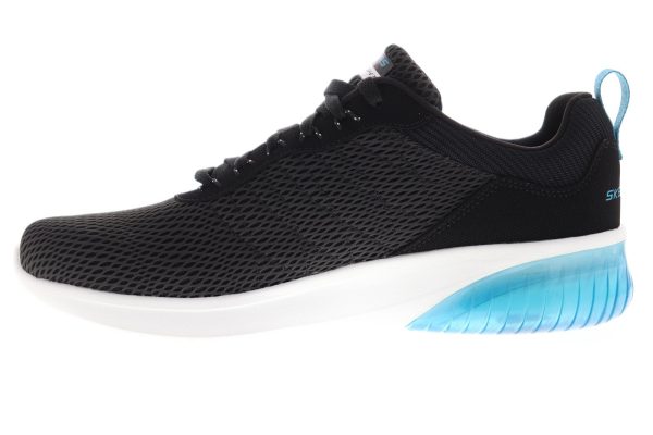 Skechers Air Ultra Flex 52551 Mens Black Mesh Athletic Low Top Walking Shoes Fashion - Image 5