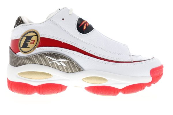 Reebok The Answer DMX MU CN7862 Mens White Leather Athletic Basketball Shoes Sale