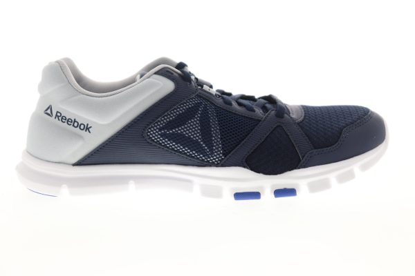 Reebok Yourflex Train 10 MT BS9999 Mens Blue Mesh Athletic Cross Training Shoes Discount