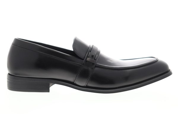 Unlisted by Kenneth Cole Opinion Ated JMS7SY010 Mens Black Casual Loafers Shoes For Discount