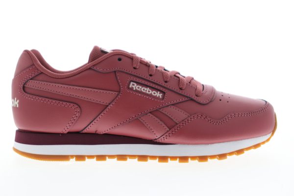Reebok Classic Harman Run DV8124 Womens Pink Leather Lifestyle Sneakers Shoes For Discount