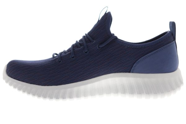 Skechers Depth Charge 2.0 Garnado 52776 Mens Blue Lifestyle Sneakers Shoes Hot on Sale - Image 5