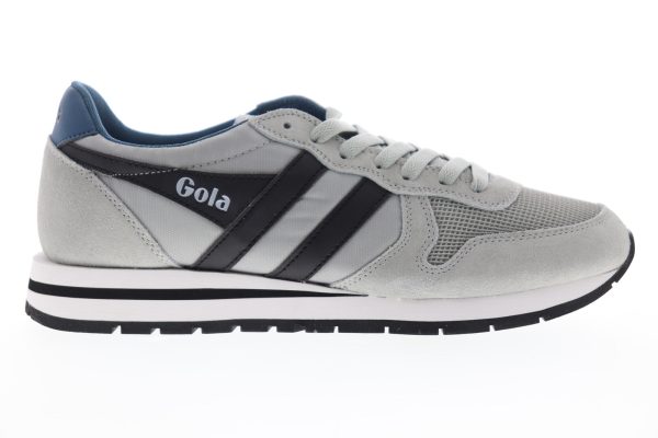 Gola Daytona CMA592 Mens Gray Mesh Lace Up Lifestyle Sneakers Shoes Online