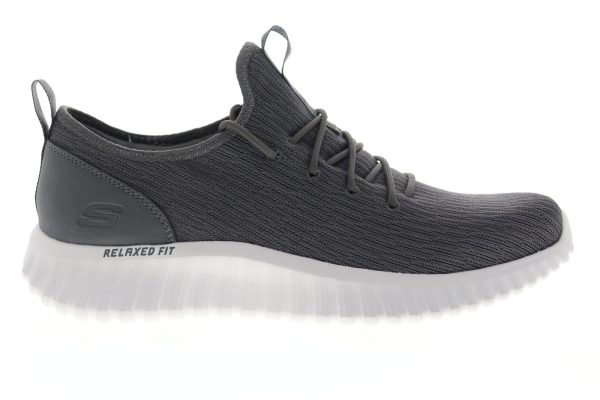 Skechers Depth Charge 2.0 Garnado 52776 Mens Gray Lifestyle Sneakers Shoes Supply
