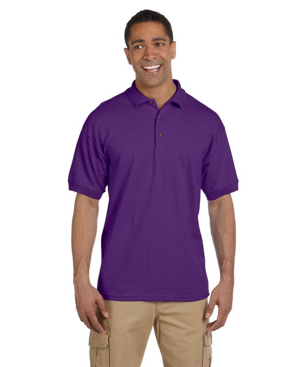 Gildan Heavyweight Cotton Pique Polo Shirt | Purple Hot on Sale