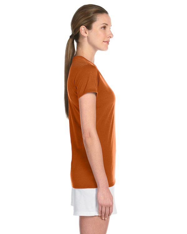 Gildan Ladies 4.5 oz. Performance T-Shirt | T Orange Cheap - Image 3