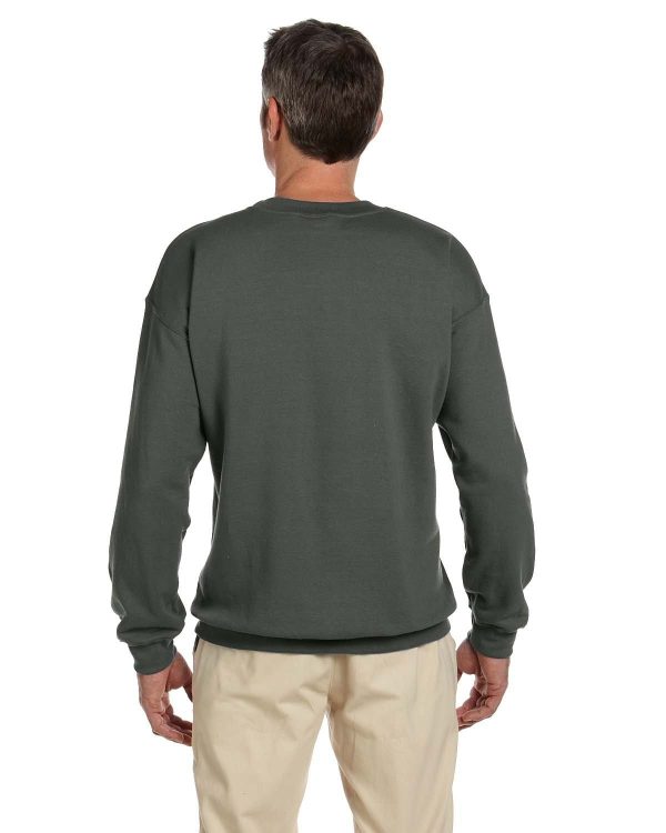 Gildan Lightweight 50 50 Crewneck Sweatshirt | Military Green For Discount - Image 2