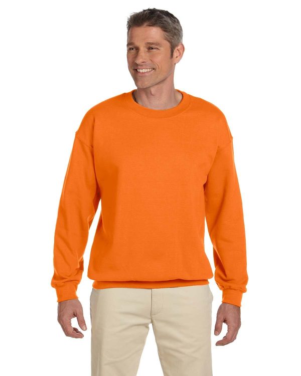 Gildan Lightweight 50 50 Crewneck Sweatshirt | S Orange Supply