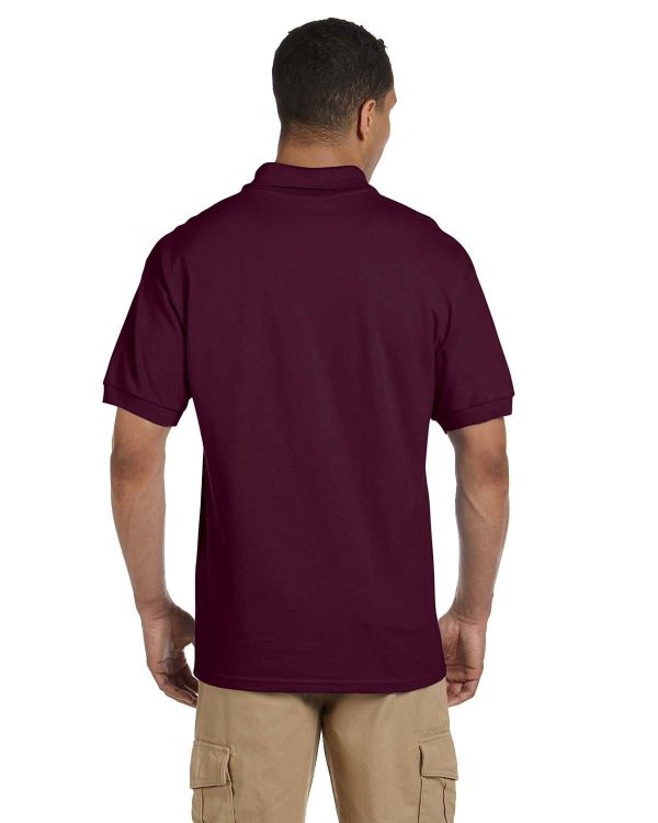 Gildan Heavyweight Cotton Pique Polo Shirt | Maroon Online Hot Sale - Image 2