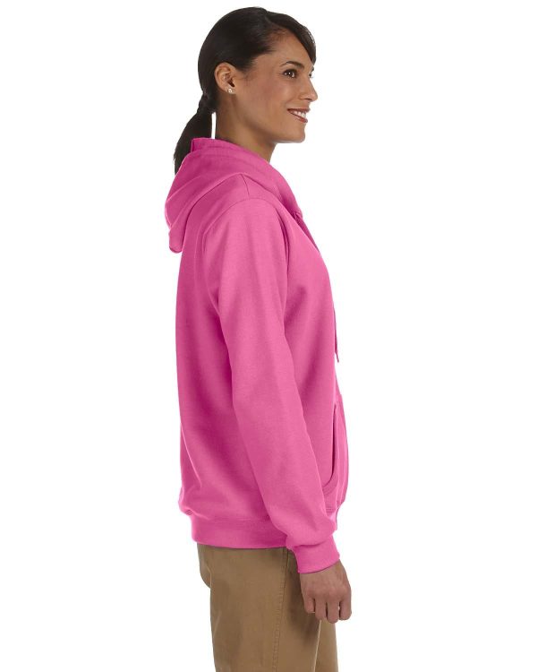 Gildan Ladies Heavy Blend 50 50 Full-Zip Hooded Sweatshirt | Azalea Online Sale - Image 3