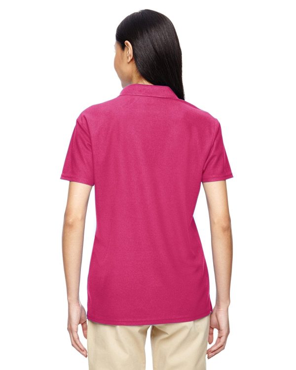 Gildan Ladies Performance Jersey Polo | Marble Heliconia Hot on Sale - Image 2