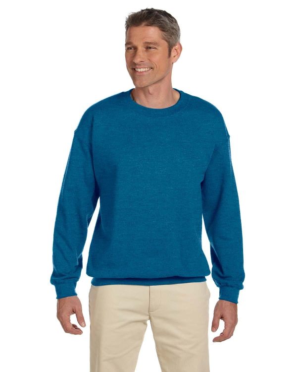 Gildan Lightweight 50 50 Crewneck Sweatshirt | Antique Sapphire Cheap