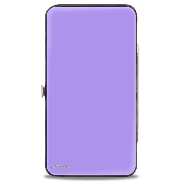 Hinged Wallet - FRIENDS Monica s Peephole Picture Frame Purple Yellow Online Sale - Image 2